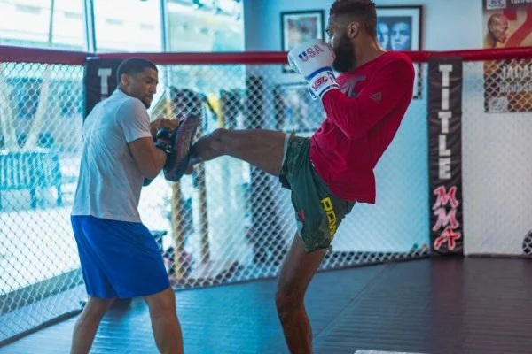 MMA training gym
